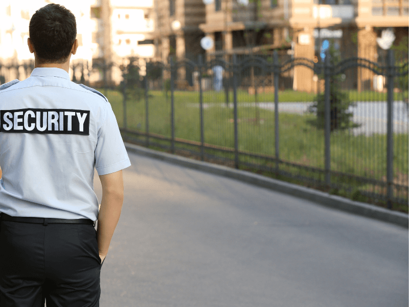 Objektschutz durch Security